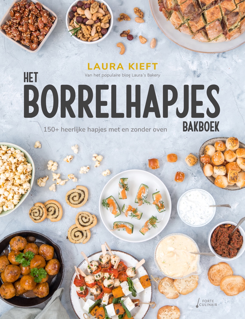 Het Laura's Bakery borrelhapjes bakboek