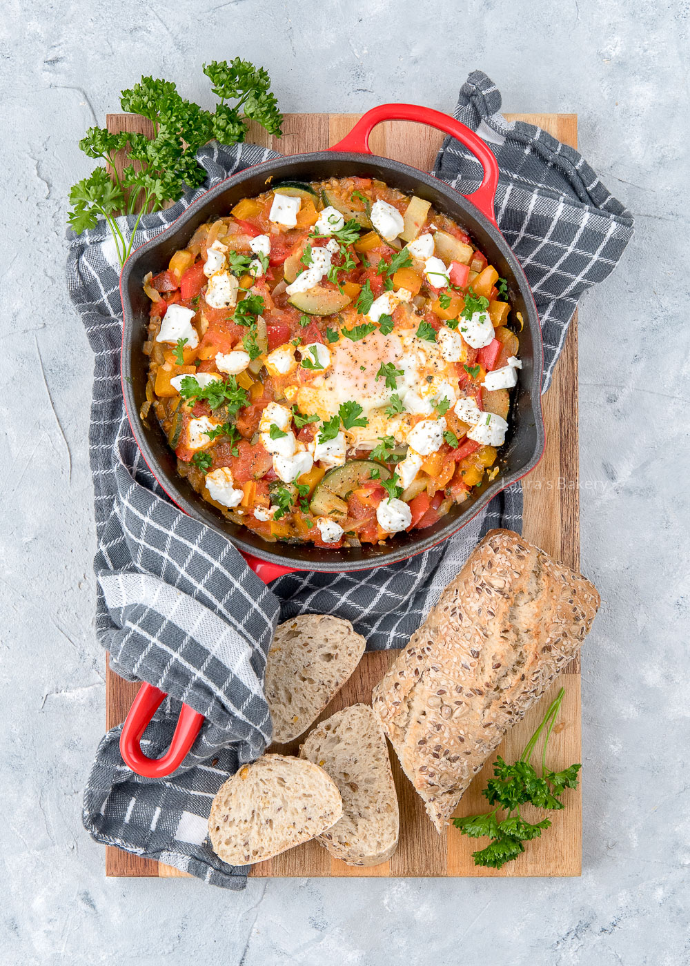 Shakshuka met geitenkaas