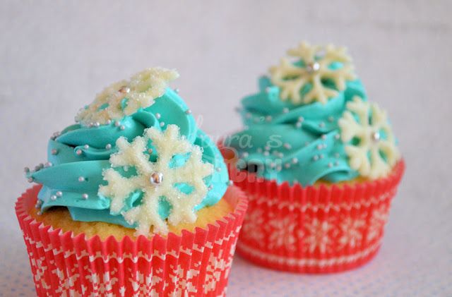 11 - Sneeuwvlok cupcakes 2