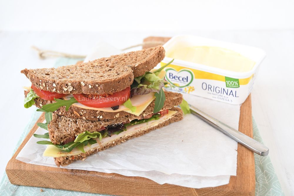 3X BELEGDE BROODJES VOOR DE LUNCH
