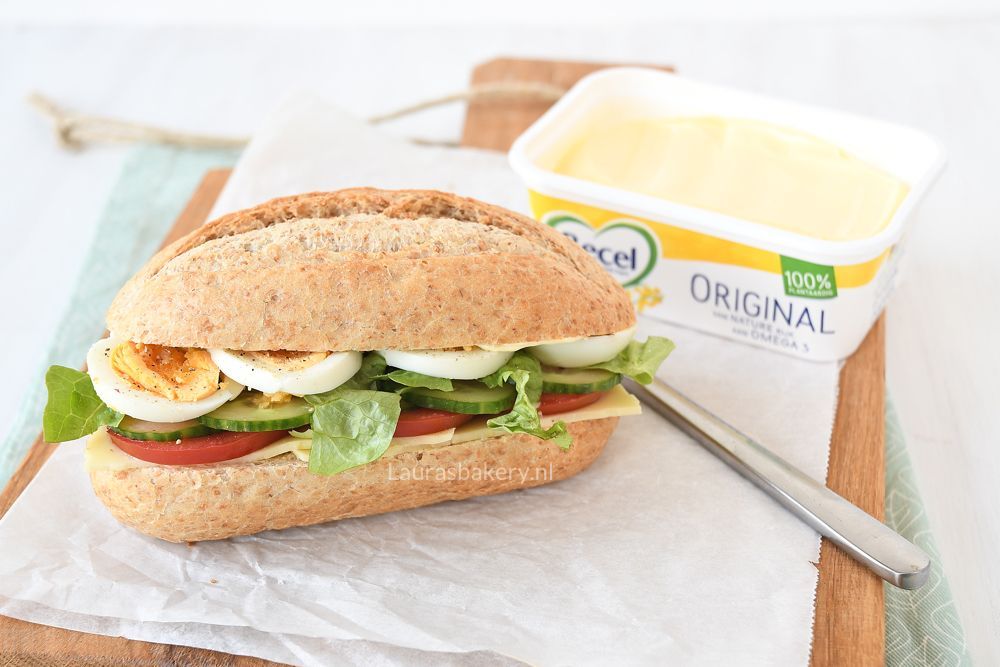 3X BELEGDE BROODJES VOOR DE LUNCH
