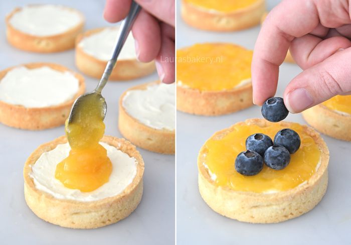 BLAUWE BESSEN-CITROEN TARTELETTES
