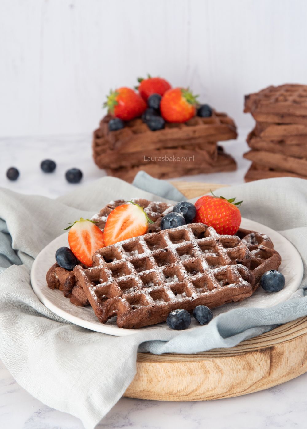 Chocolade wafels recept