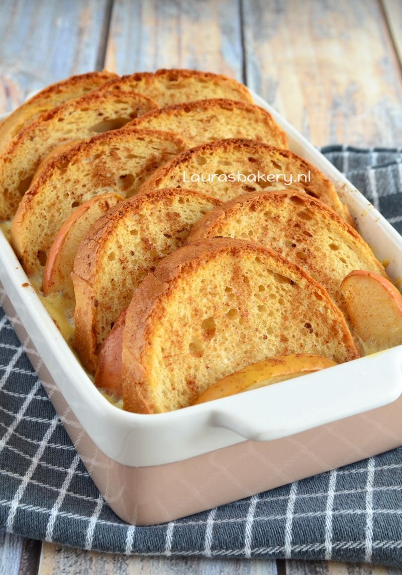 Glutenvrije broodpudding 