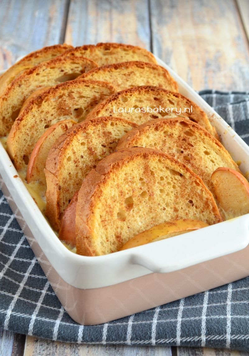 Glutenvrije broodpudding 