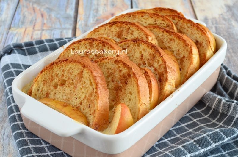 Glutenvrije broodpudding 