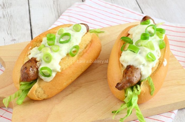 Griekse hotdogs 