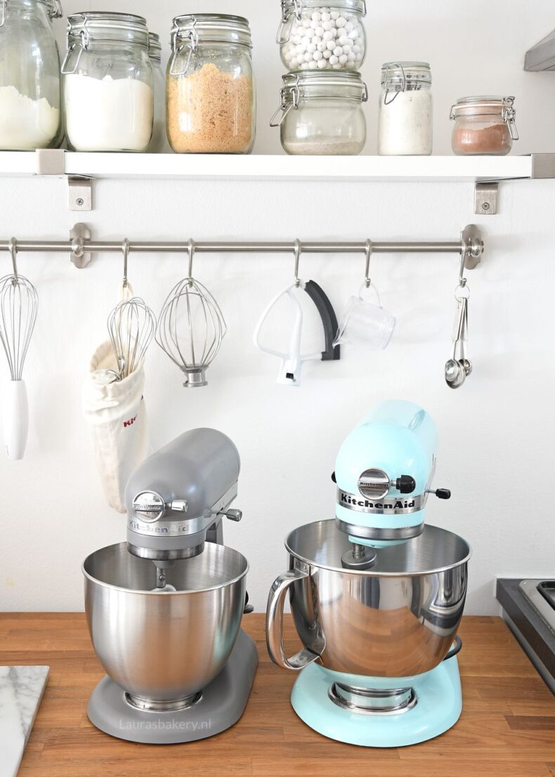 Verschillende soorten KitchenAid mixers
