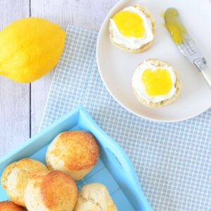 CITROEN SCONES MET LEMON CURD maken