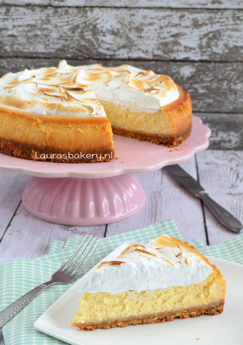 Lemon meringue cheesecake