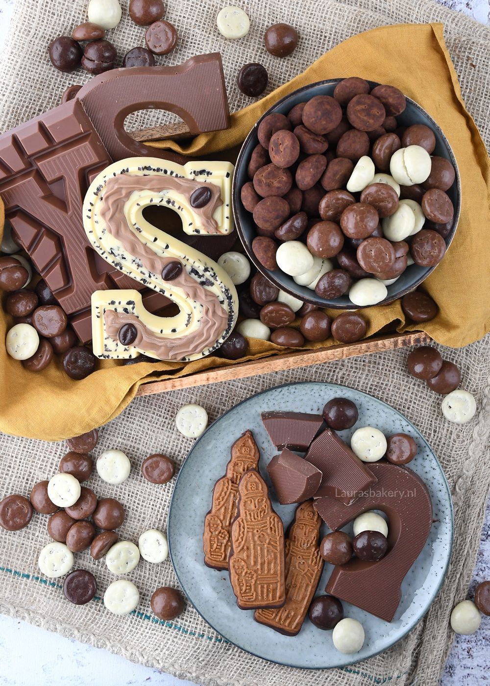 Winnen: 3X Fairtrade Sinterklaaschocolade Pakket - Laura'S Bakery