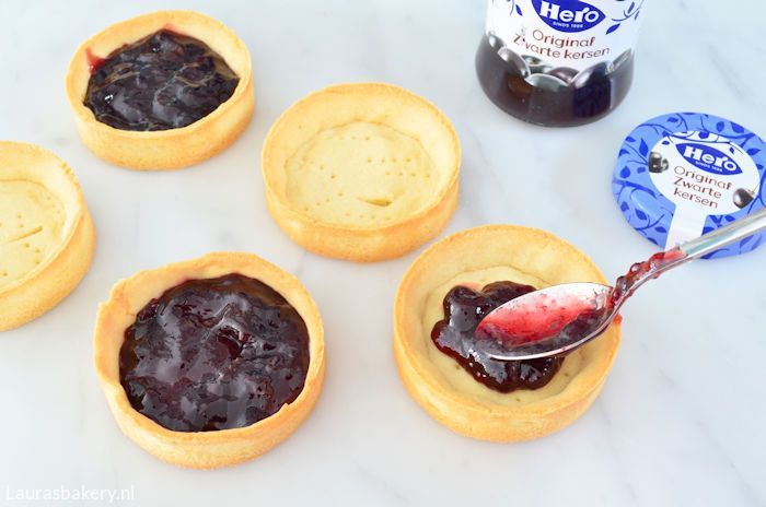 Zwarte kersen chocolade tartelette 3a