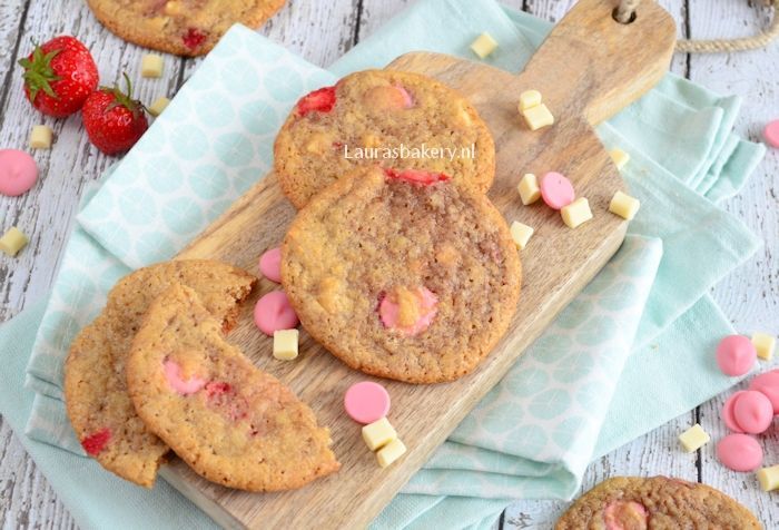 aardbeien chocolade koeken 2a