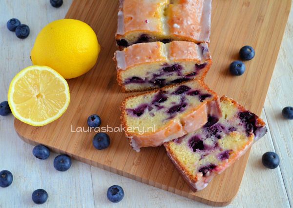 Citroen-bosbessen yoghurt cake maken