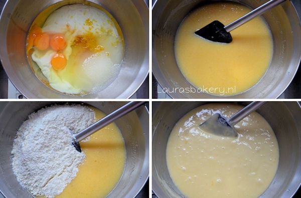 CITROEN-BOSBESSEN YOGHURT CAKe bakken