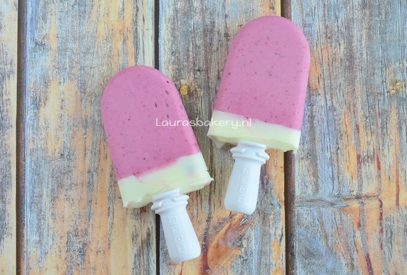 bosbessen yoghurt ijsjes 