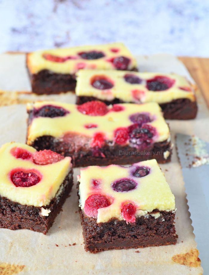 bosvruchten cheesecake brownies 1a