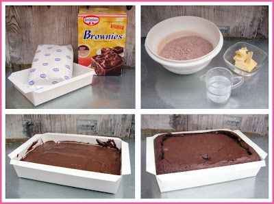 BROWNIES UIT EEN PAKJE recept 