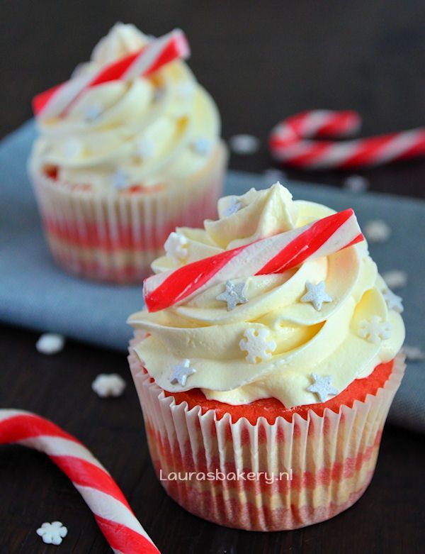 candy cane cupcakes 1a