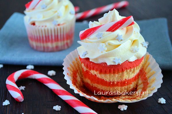 candy cane cupcakes 2a