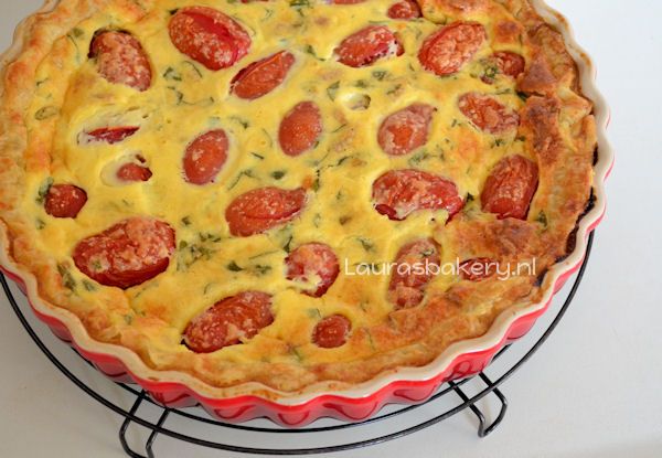 caprese quiches