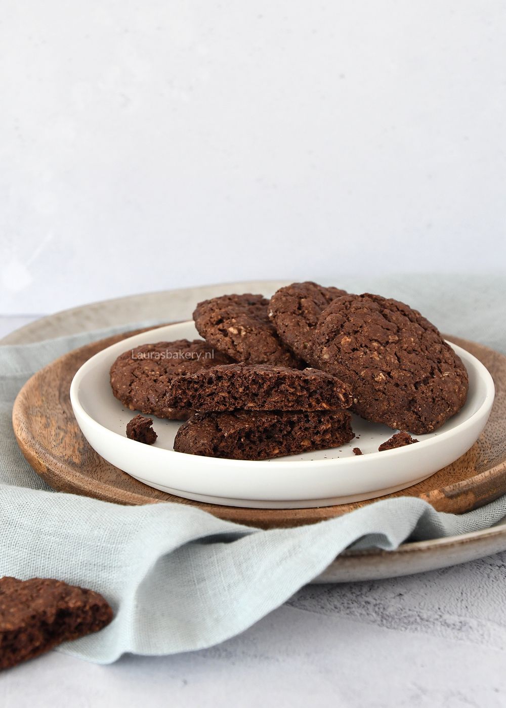 Verrassend chocolade havermoutkoekjes - Laura's Bakery IM-11