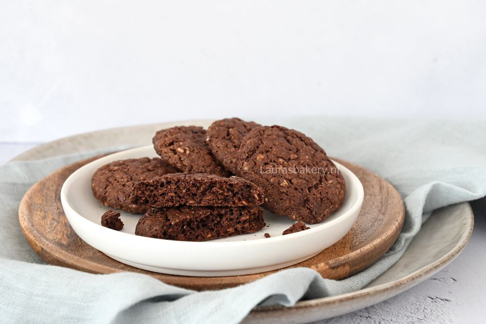 recept CHOCOLADE HAVERMOUTKOEKJES
