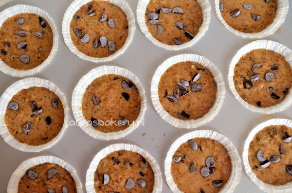 chocolate chip koffie muffins 5a