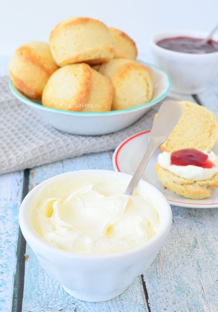 Snelle clotted cream maken