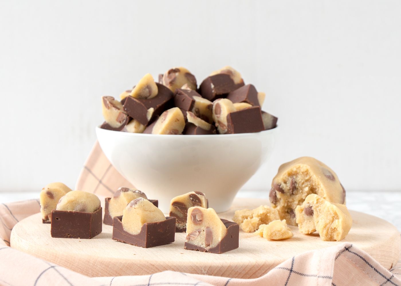 recept COOKIE DOUGH FUDGE
