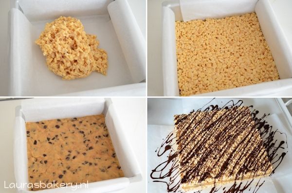 cookie dough rice krispie treats 4a