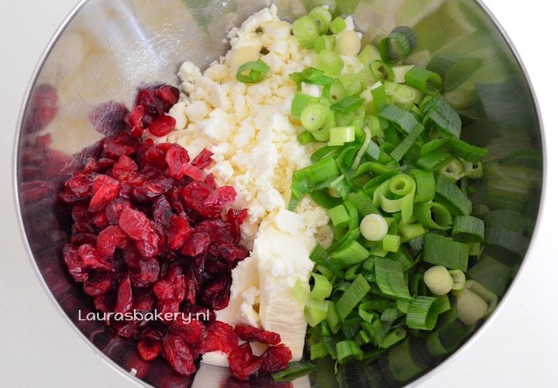 cranberry feta wraps 