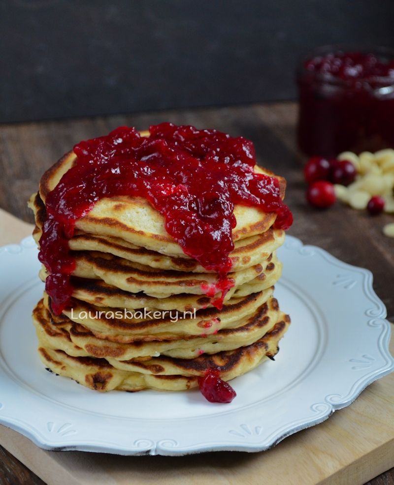 cranberry witte chocolade pancakes 4a