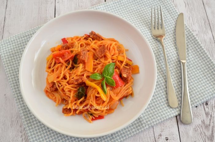 eenpans pasta met chorizo 3a