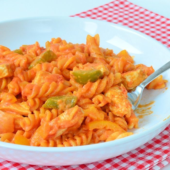 Eenpans pasta met kip