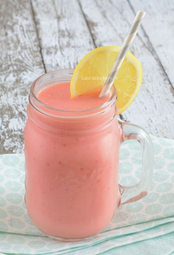 frambozen-citroen smoothie 