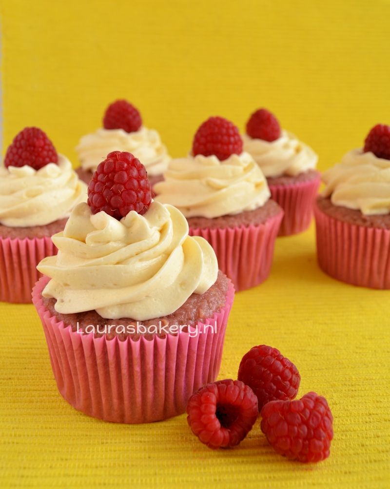 frambozen cupcakes 3a