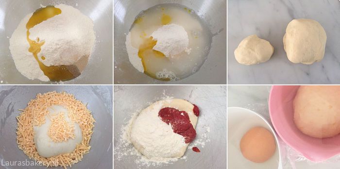 recept GEMARMERD KAAS-TOMATENBROOD
