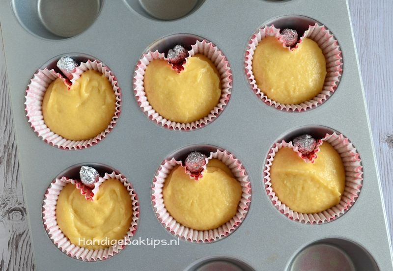 zelf hartvorm cupcakes maken