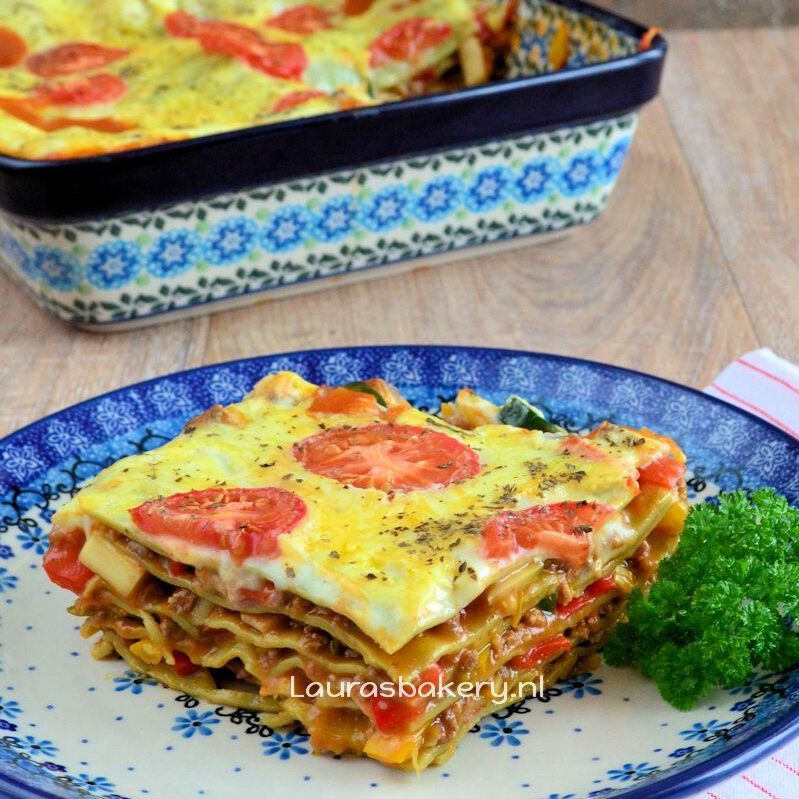 Groente lasagne