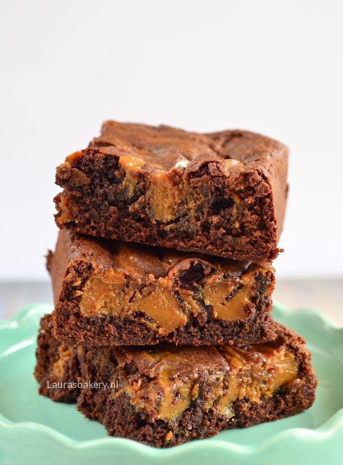 karamel brownies 