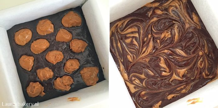 karamel brownies 