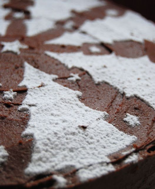 CHOCOLADE FUDGETAART taart