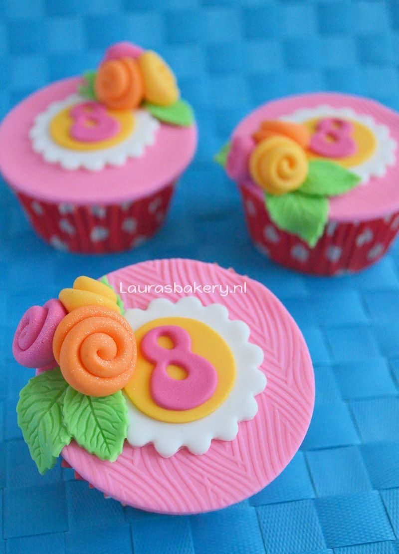 leeftijds cupcakes 