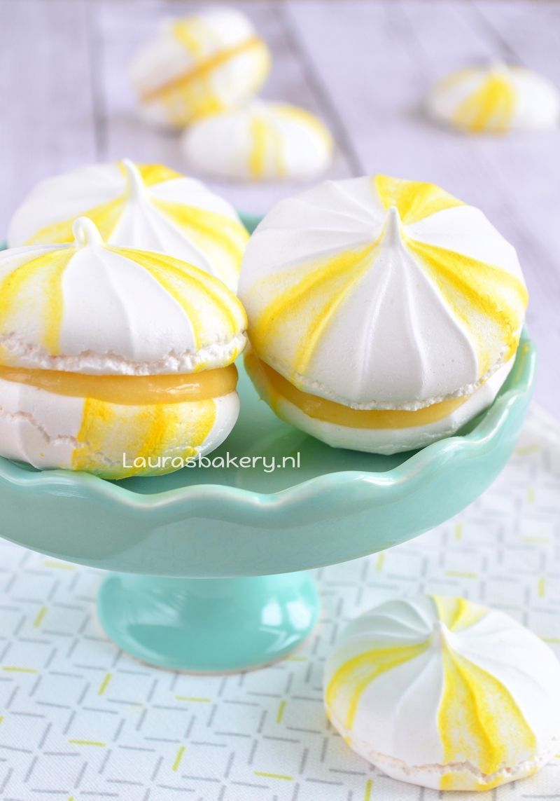 lemon meringue sandwiches 