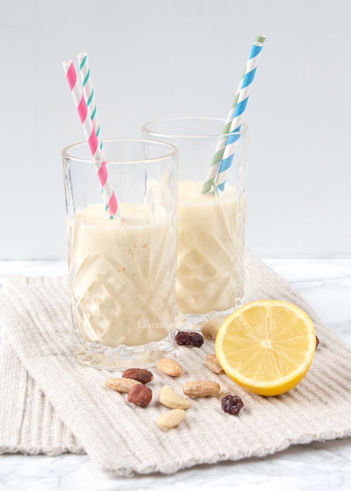 Frisse bananen smoothie