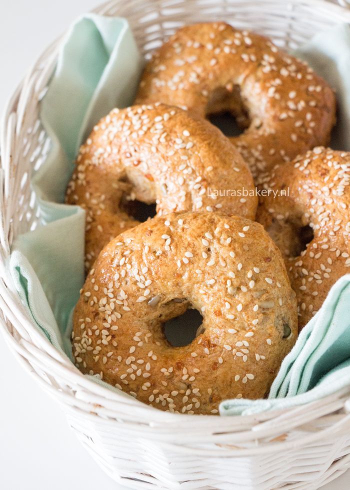 Meergranen bagels