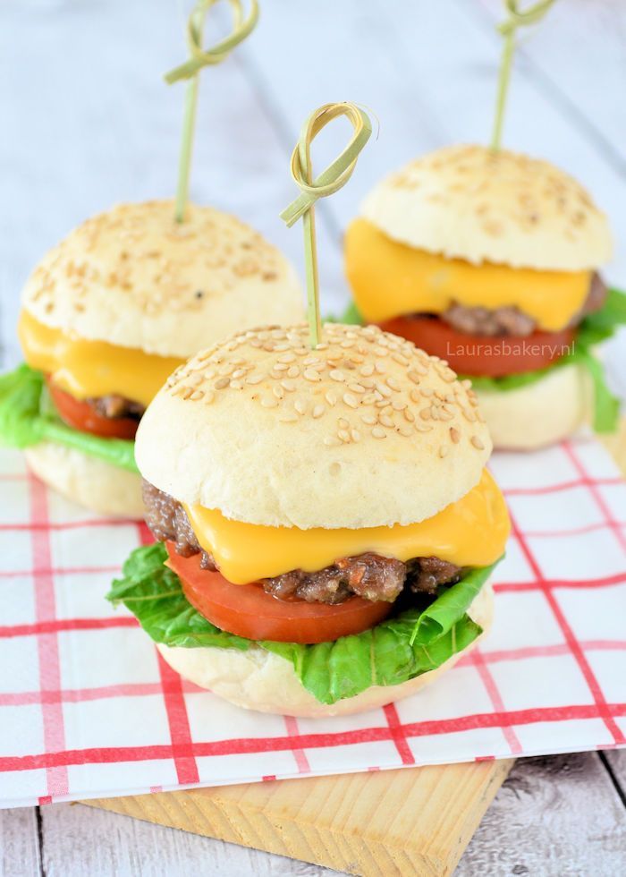 cheeseburgers - Laura's Bakery