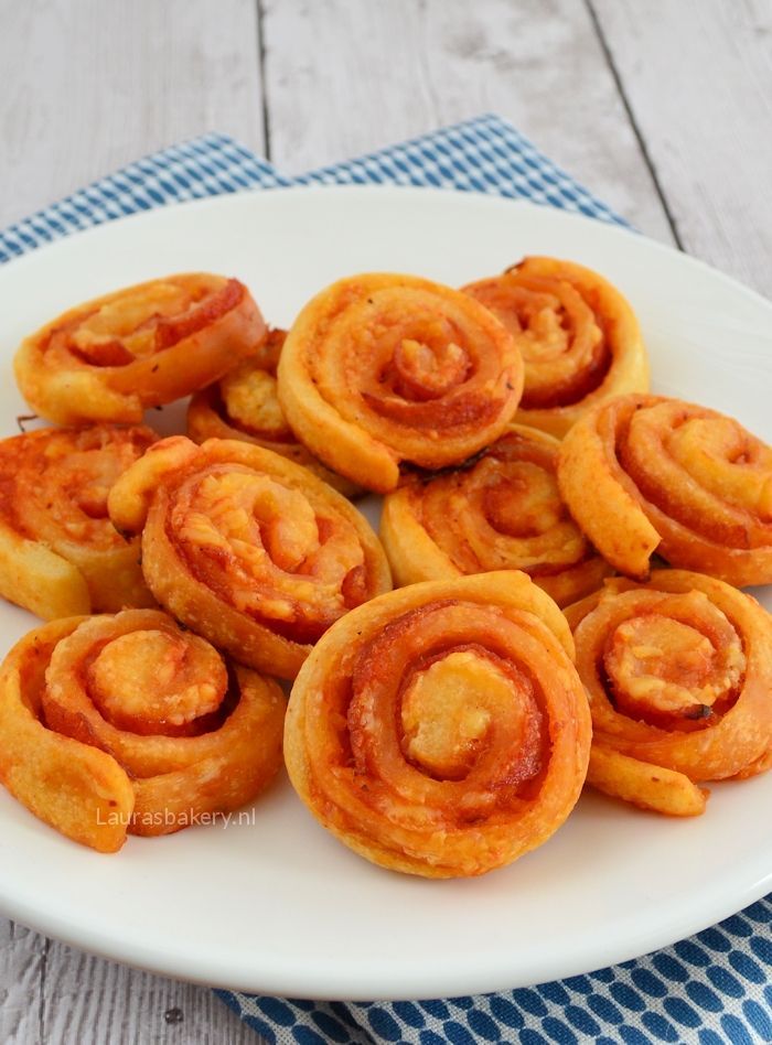 mini pizza rolletjes 1a