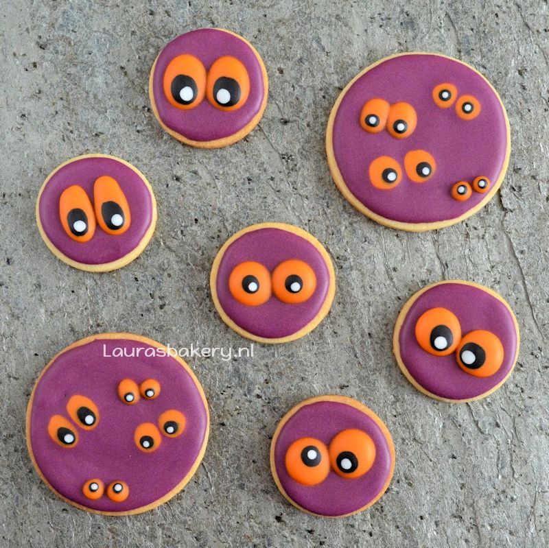 Monster ogen koekjes